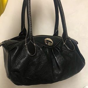 Marc by Marc Jacobs black leather hobo bag